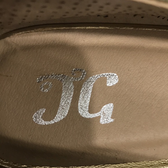 YELLOW GOLD SIZE 9 NWOTTan soles w all LUCIOUS GOLD! - Picture 5 of 8